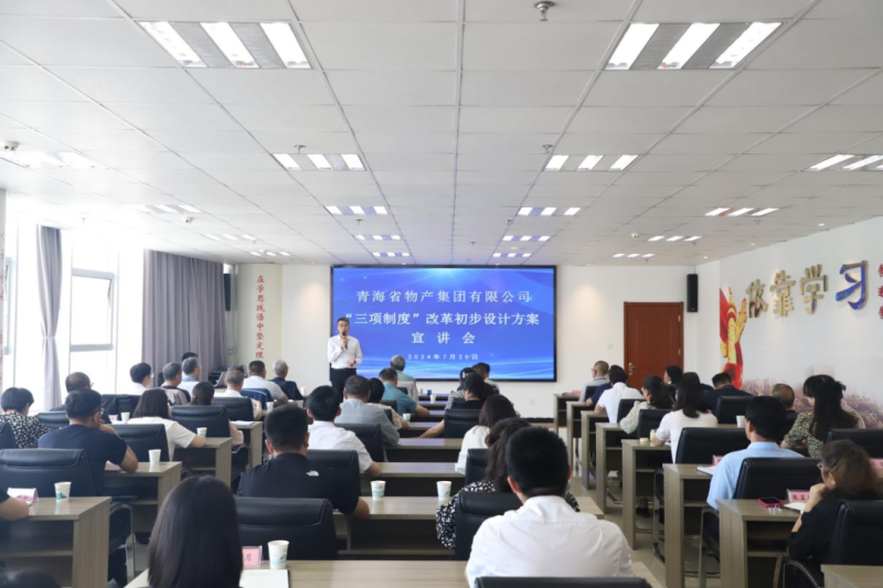 省QMH官网集团进行&ldquo;三项造度&rdquo;鼎新初步设计规划宣讲会