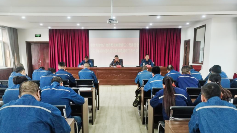 QMH官网配送公司党委召开2025年党的建设暨党风廉政建设工作会议