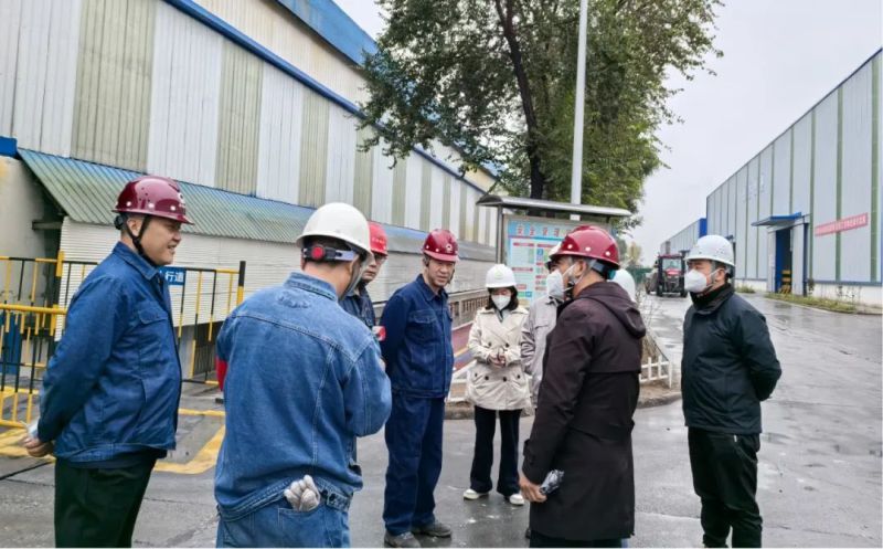 现场观摩促互换 互学互鉴促提升&mdash;&mdash;集团所属各公司安全治理掌管人到工投公司观摩安全出产尺度化建设