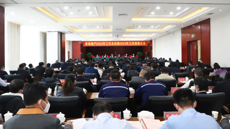 省QMH官网集团有限公司召开2022年工作总结暨2023年工作部署会议