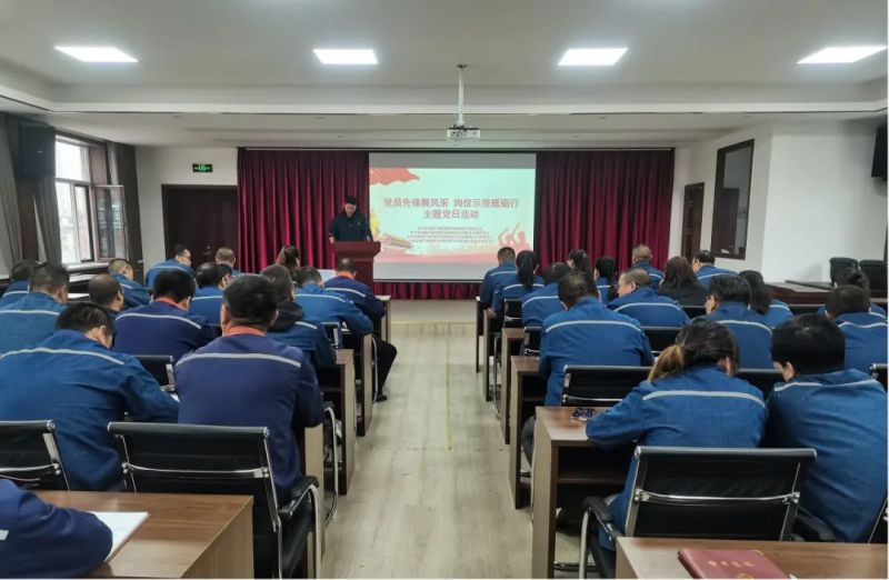 党员前锋展风采 岗位示范砥砺行&mdash;&mdash;配送公司党委所属党支部结合发展主题党日活动