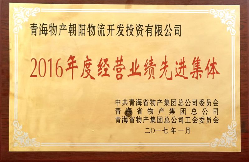 2016年度经交易绩先进集体