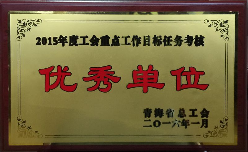 2015年度工会优良单元