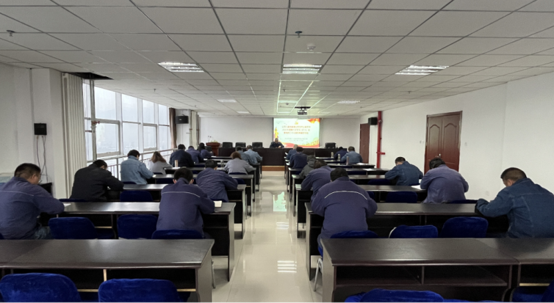 工投公司二届党委召开理论进建中心组进建2022年度第十次进建（扩大）会暨党的二十大汇报专题进建会