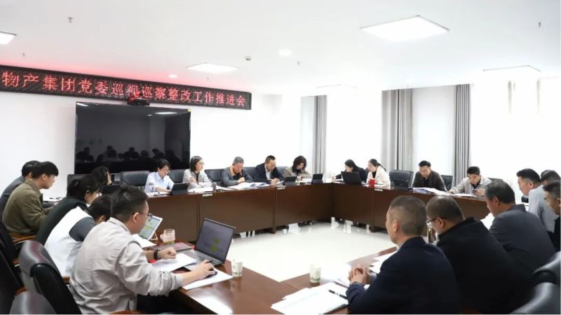集团党委召开巡视巡察整改工作推动会