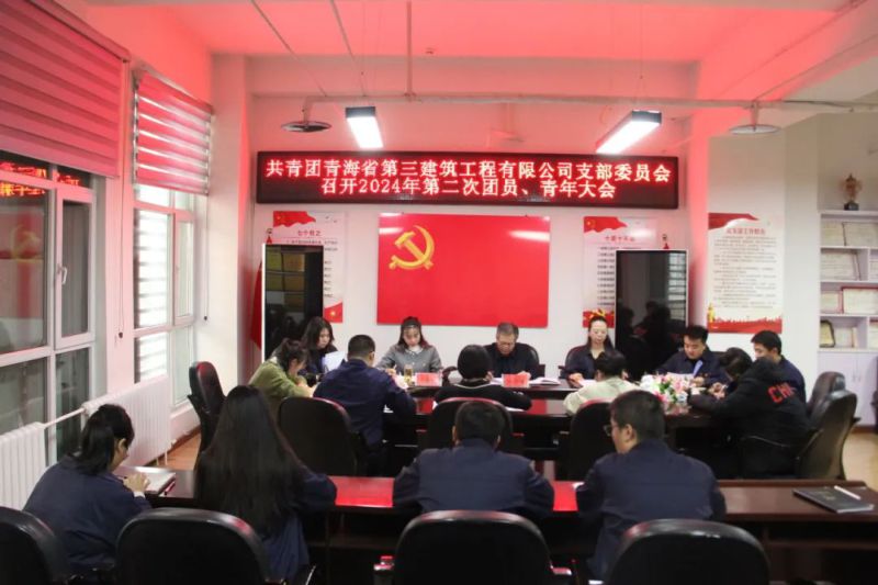 团圆生力军 青春振兴航&mdash;&mdash;三建公司团支部召开换届选举大会