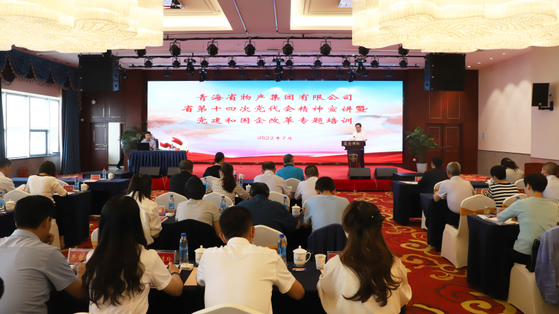 省QMH官网集团进行省十四次党代会心灵宣讲暨党建和国企鼎新专题培训