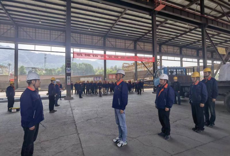 青海QMH官网物资配送有限责任公司 发展2023年机械中伤变乱应急演练