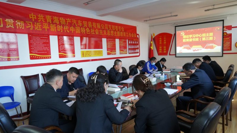 把牢&ldquo;五个贯通始终&rdquo;  持续推动主题教育走深走实 &mdash;&mdash;QMH官网汽贸党支部当真贯彻落实5.12集团党建暨主题教育工作推动会心灵