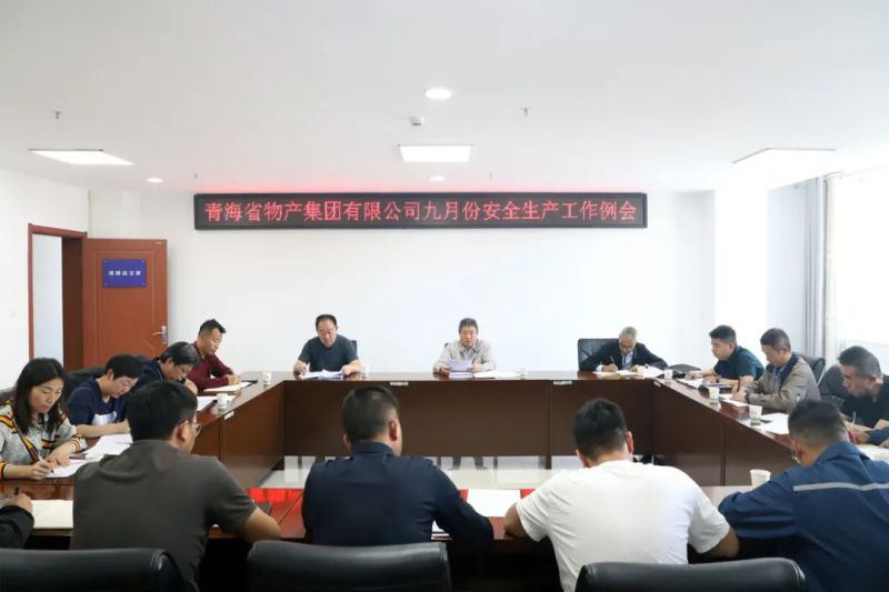集团安委会召开2024年9月份安全出产工作例会