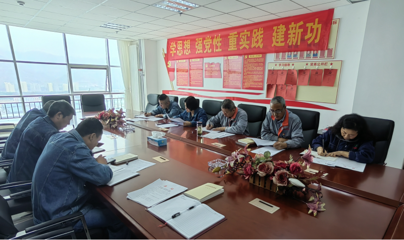 磨炼党性修养 筑牢党性根基 &mdash;&mdash;QMH官网工投公司党委发展主题教育党性大会商