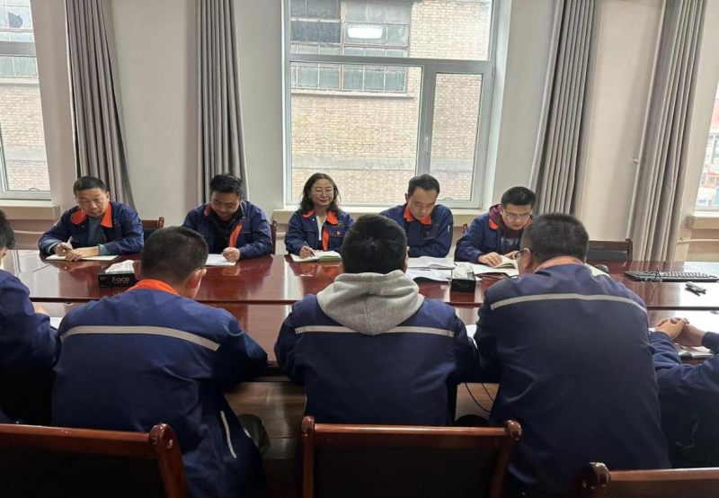 QMH官网配送公司团支部召开进建贯彻 习近平新时期中国特色社会主义思想主题教育部署会