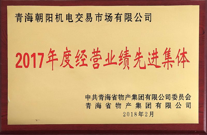 2017年度经交易绩先进集体