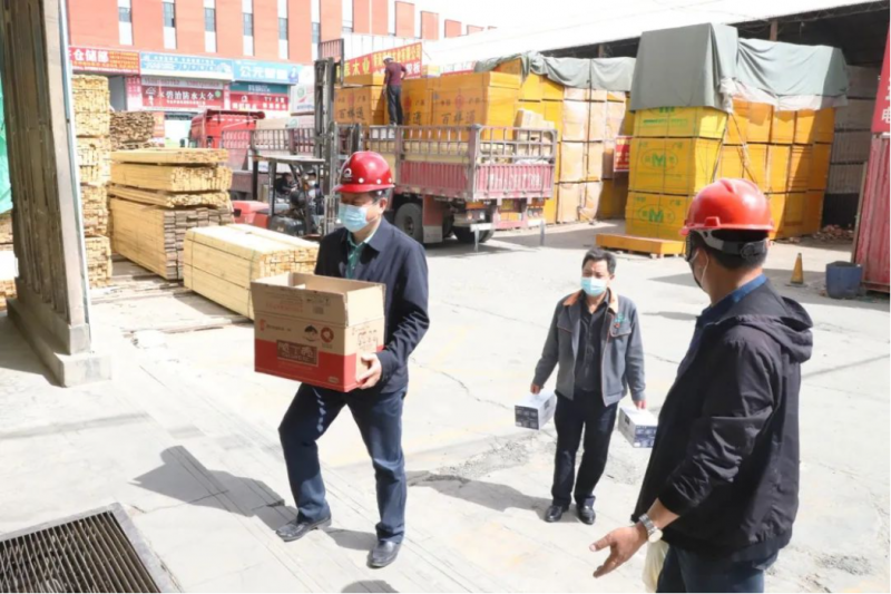 省QMH官网集团工会在疫情防控期间发展助扶服务活动