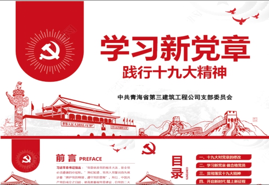 进建新党章 展示新作为 服膺新使命