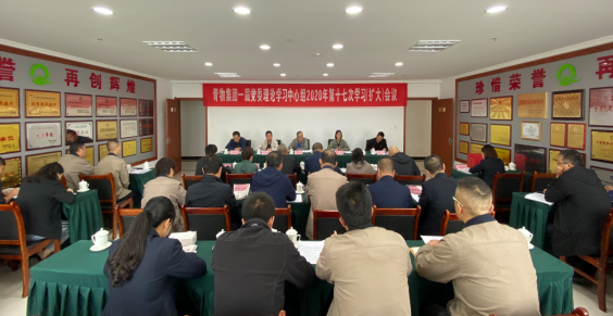青海省QMH官网集团召开一届党委理论进建中心组2020年第十七次进建（扩大）会议