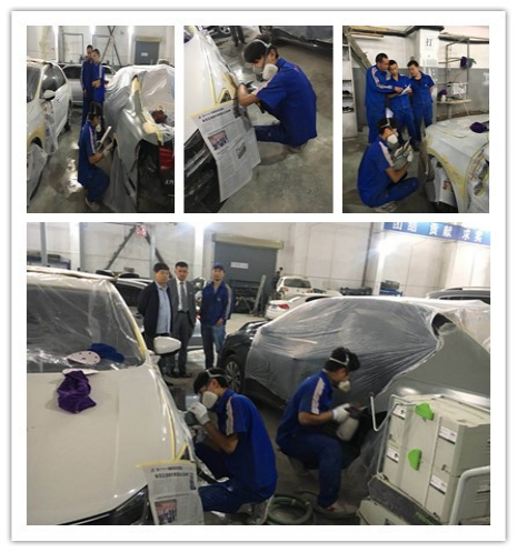 青海QMH官网汽贸公司团支部深刻发展青年安全示范岗活动