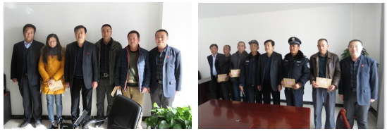 集团党委白家林书记一行慰问难题党员职工