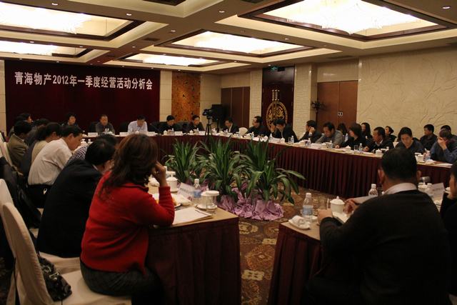 QMH官网集团召开2012年度第一季度经营工作分析会