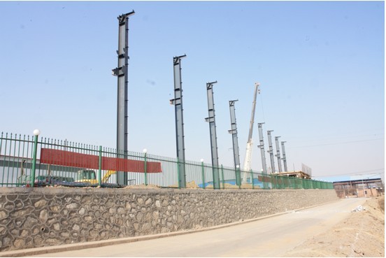 青海QMH官网工业投资有限公司5万吨/年特种铝合金棒材项目建设进展顺利