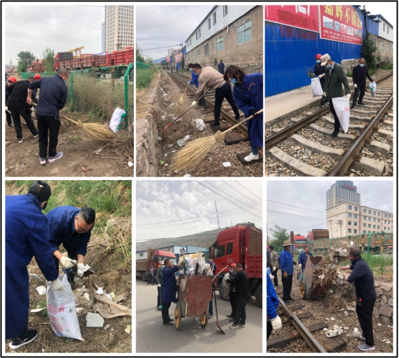 与配送同业 为党旗增辉