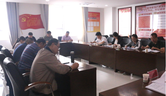 集团机关党支部召开民主生涯会暨组织生涯会