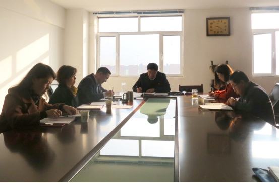 现代物流公司党支部 QMH官网汽贸公司党支部共同召开党支部中心组第一次进建（扩大）会议