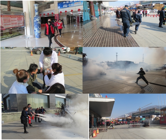 现代物流公司发展&ldquo;11.9消防宣传日&rdquo; 消防应急演练