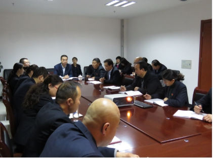 集团党委成员、纪委书记李志明来我司宣讲党的十九大心灵