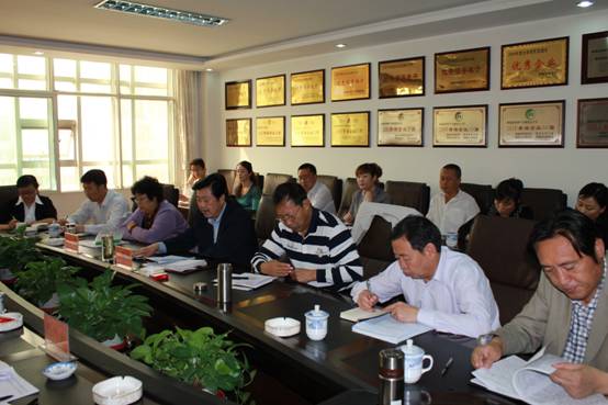 省委组织部辅导赴省QMH官网集团发展新时期国有企业党组织阐扬作用调研座谈