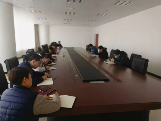 强化督促查抄 紧绷思想防线