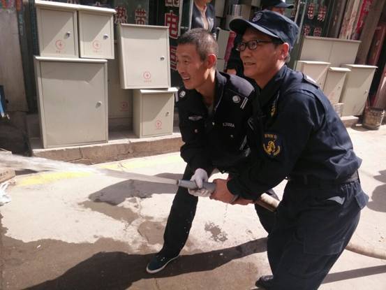 朝物开投发展了消防应急培训及演练