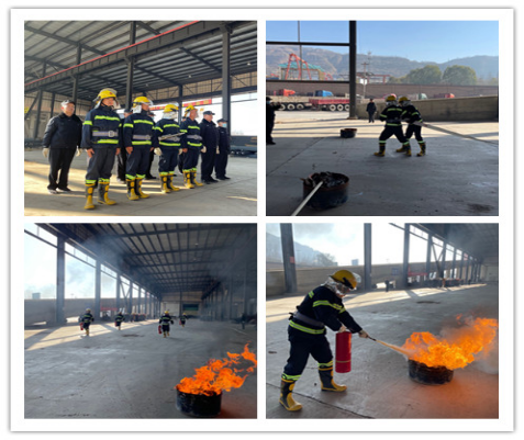 遍及消防知识 提升实操能力 筑强安全库区